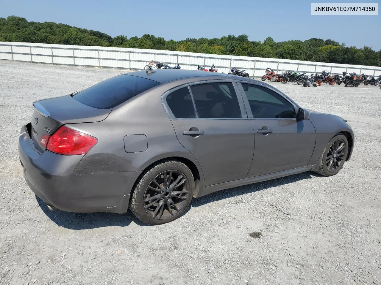 2007 Infiniti G35 VIN: JNKBV61E07M714350 Lot: 69047524