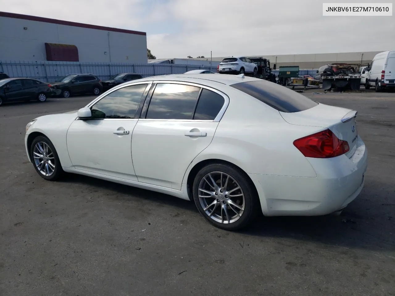 2007 Infiniti G35 VIN: JNKBV61E27M710610 Lot: 69648554