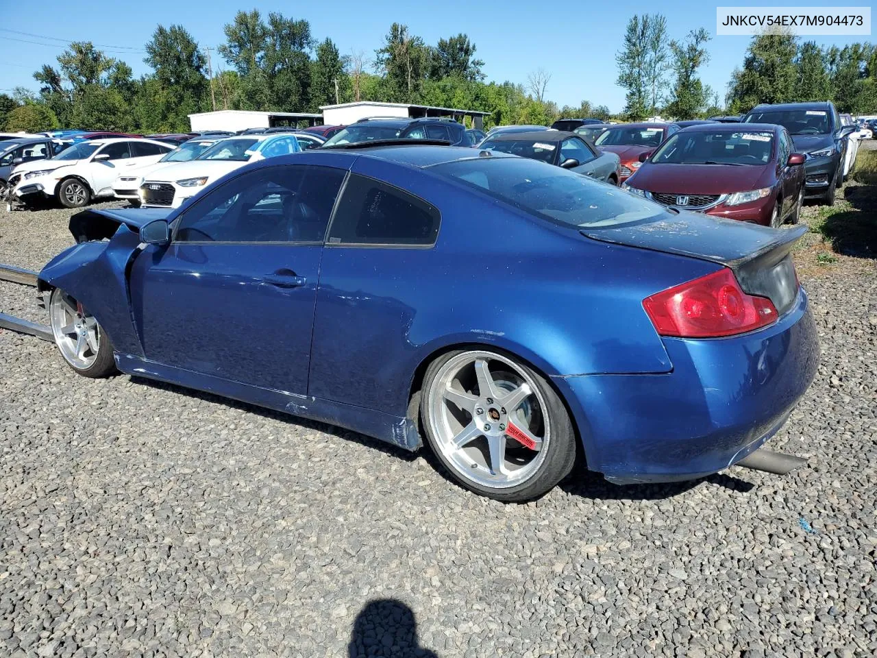 JNKCV54EX7M904473 2007 Infiniti G35