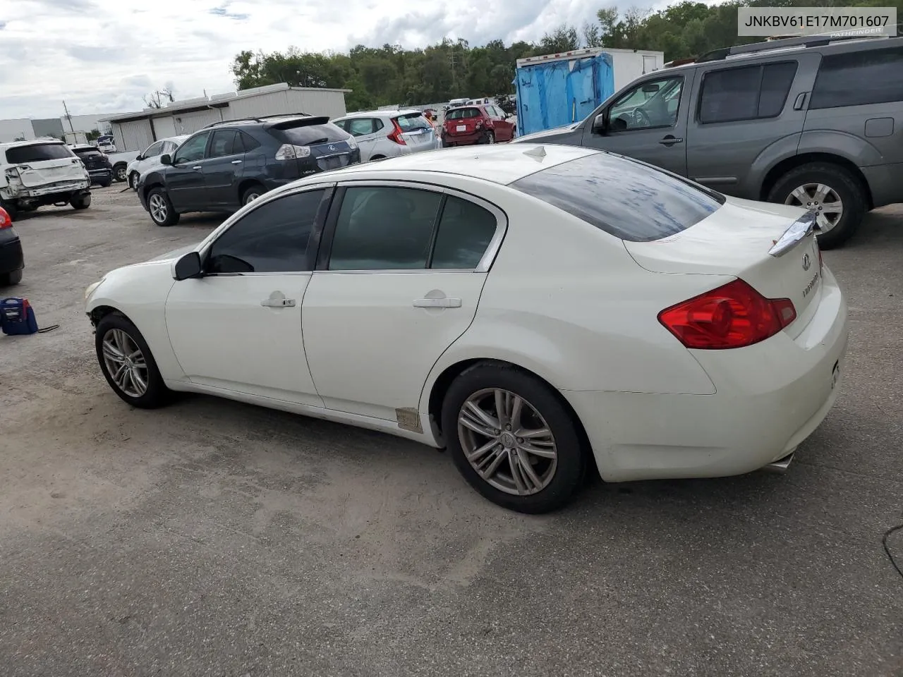 2007 Infiniti G35 VIN: JNKBV61E17M701607 Lot: 70066504