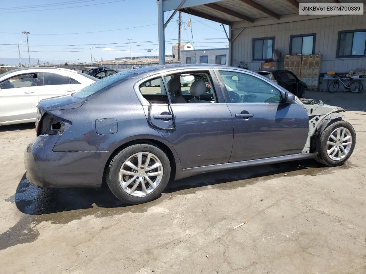 2007 Infiniti G35 VIN: JNKBV61E87M700339 Lot: 70239704