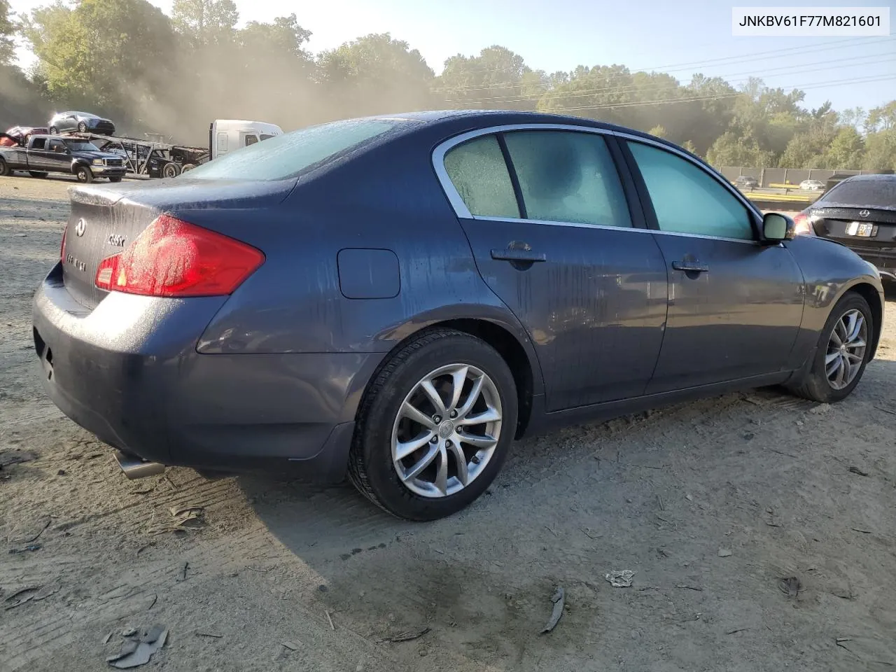 2007 Infiniti G35 VIN: JNKBV61F77M821601 Lot: 70366974