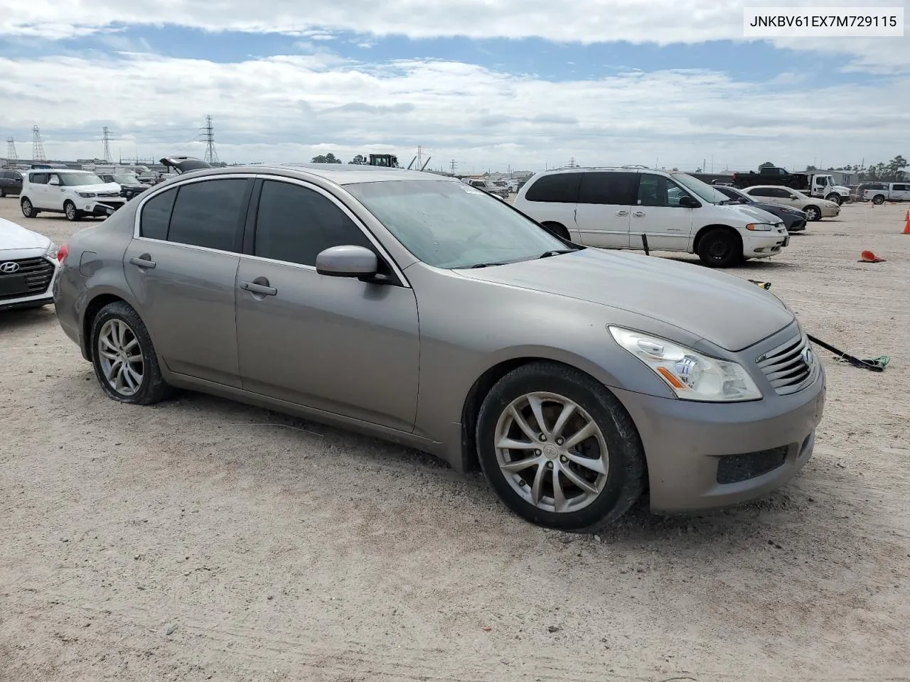 2007 Infiniti G35 VIN: JNKBV61EX7M729115 Lot: 70764774