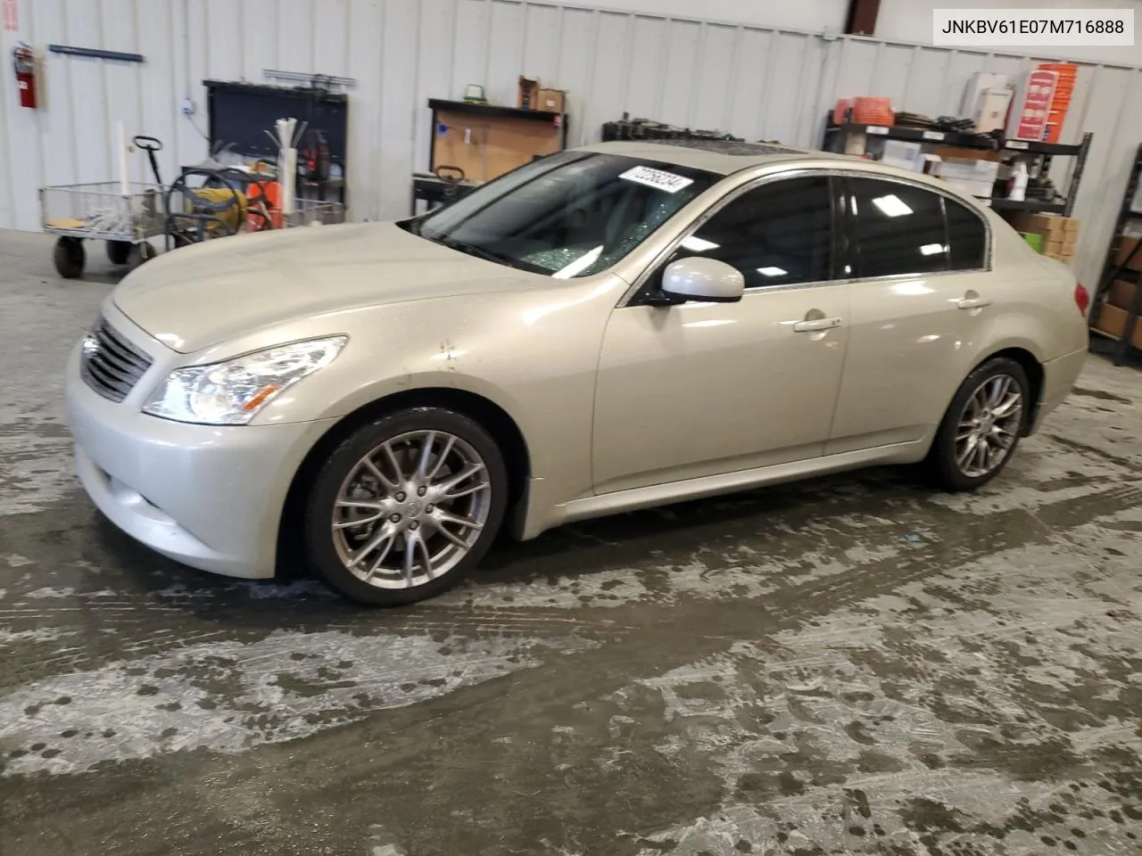 2007 Infiniti G35 VIN: JNKBV61E07M716888 Lot: 72256234