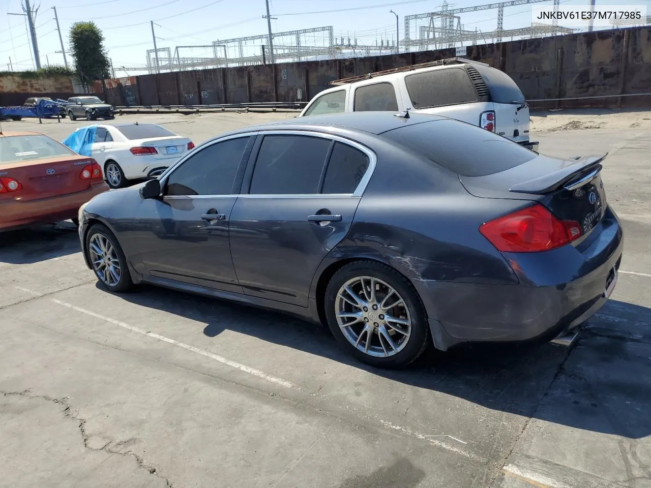 2007 Infiniti G35 VIN: JNKBV61E37M717985 Lot: 72653114