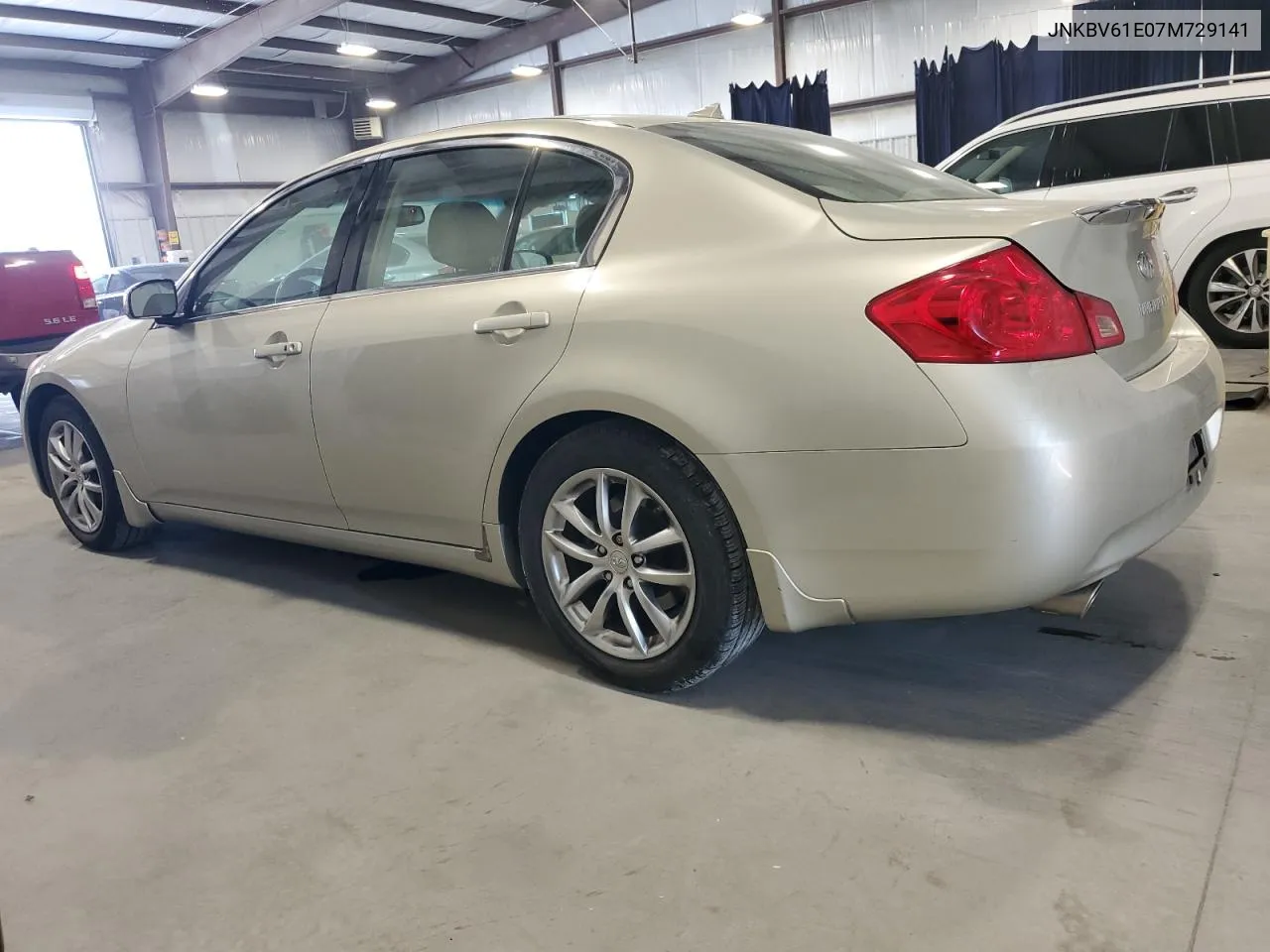 2007 Infiniti G35 VIN: JNKBV61E07M729141 Lot: 72837784