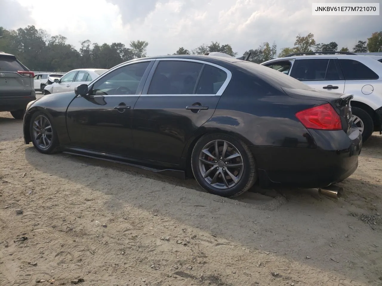 2007 Infiniti G35 VIN: JNKBV61E77M721070 Lot: 73104124