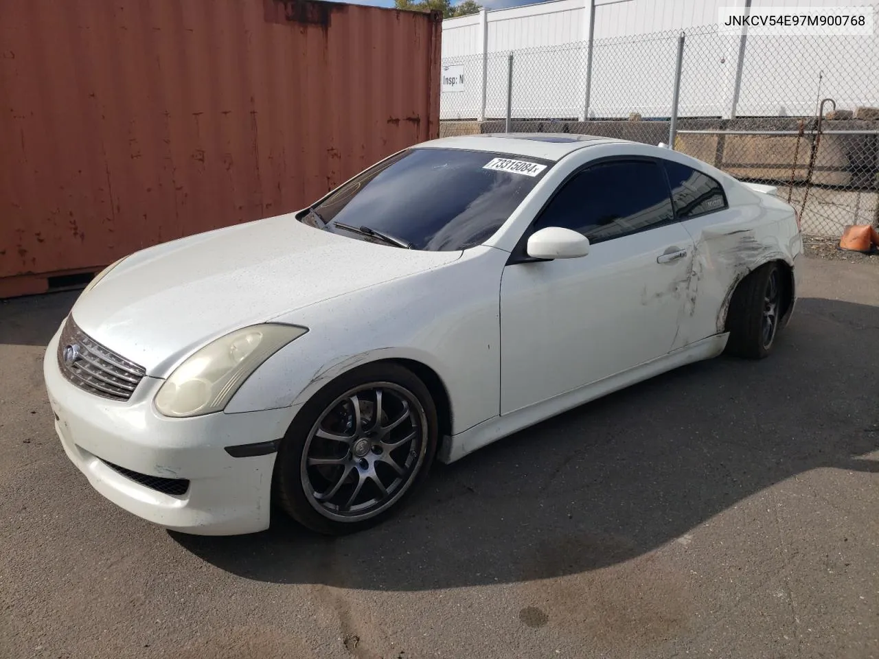 2007 Infiniti G35 VIN: JNKCV54E97M900768 Lot: 73315084