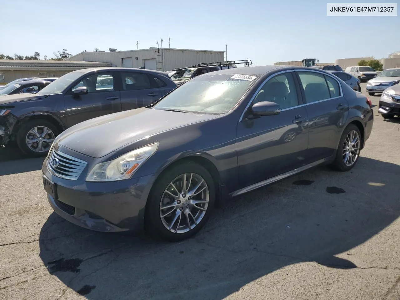 2007 Infiniti G35 VIN: JNKBV61E47M712357 Lot: 73455634