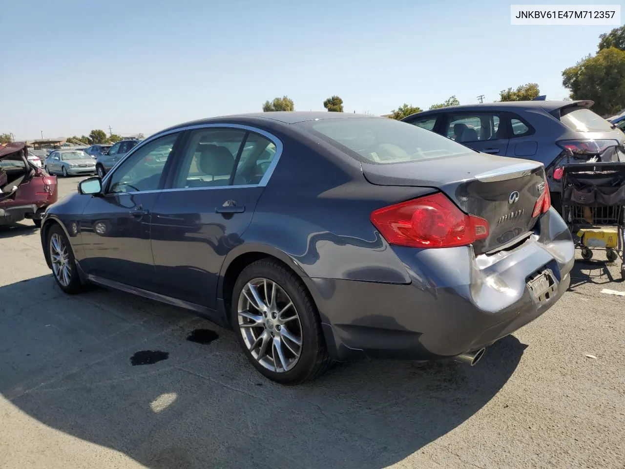 2007 Infiniti G35 VIN: JNKBV61E47M712357 Lot: 73455634