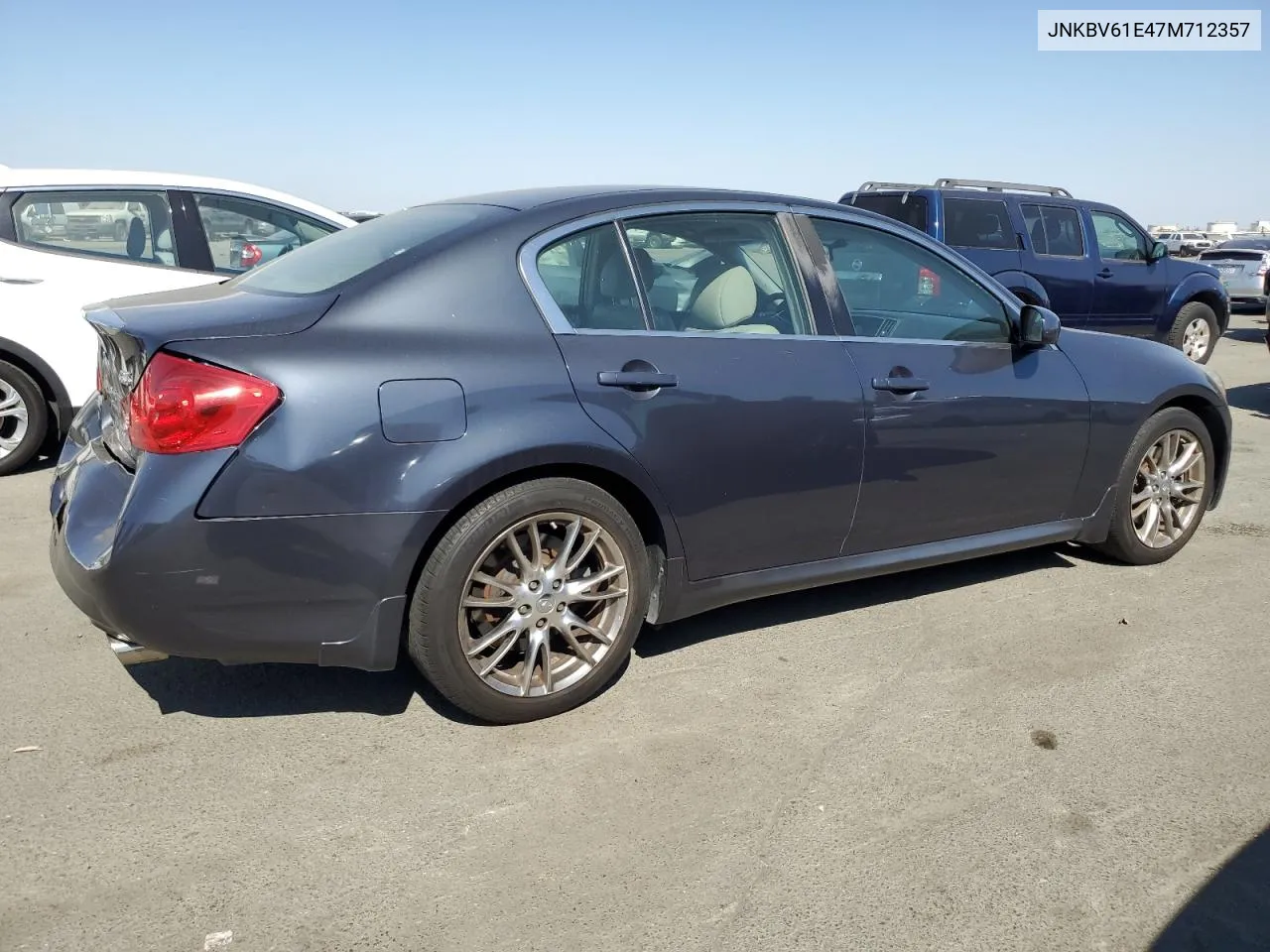 2007 Infiniti G35 VIN: JNKBV61E47M712357 Lot: 73455634