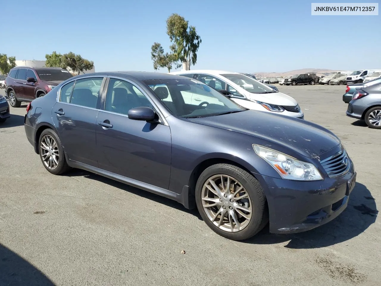 2007 Infiniti G35 VIN: JNKBV61E47M712357 Lot: 73455634