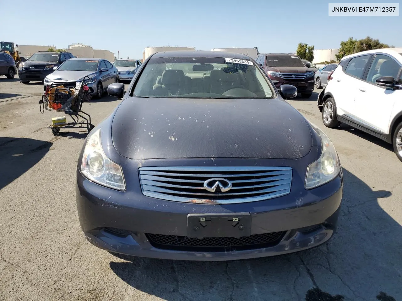 2007 Infiniti G35 VIN: JNKBV61E47M712357 Lot: 73455634