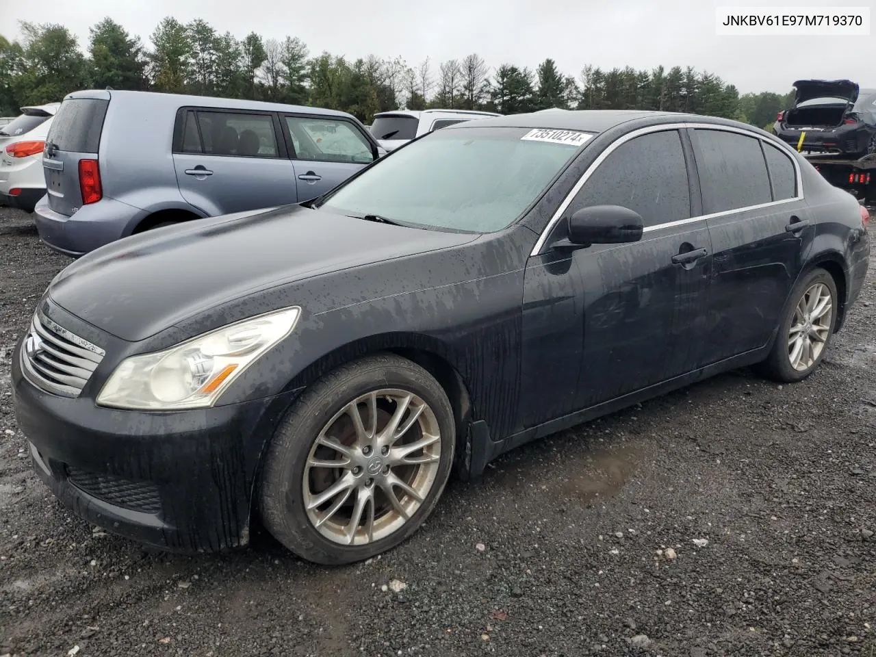 2007 Infiniti G35 VIN: JNKBV61E97M719370 Lot: 73510274