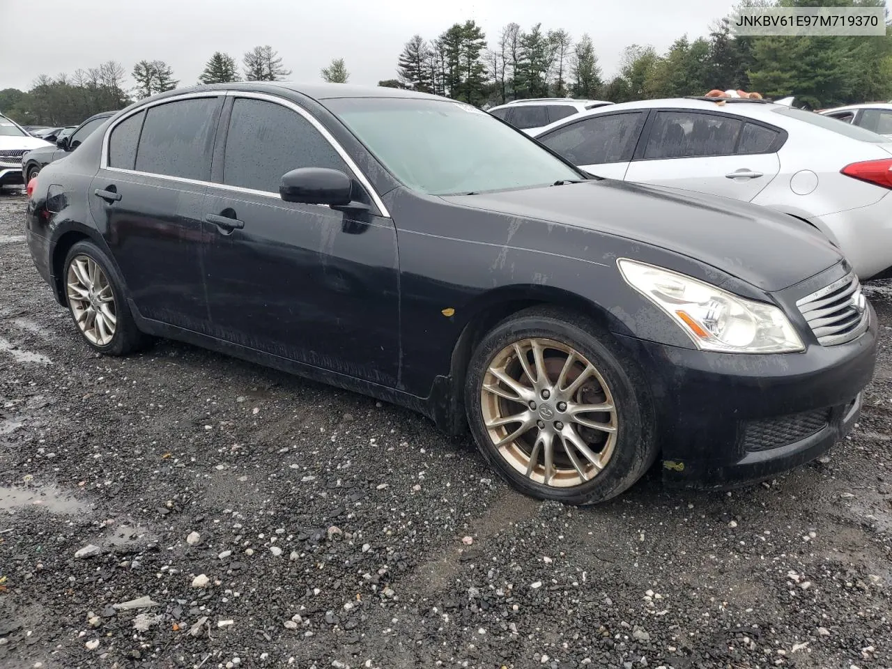 2007 Infiniti G35 VIN: JNKBV61E97M719370 Lot: 73510274