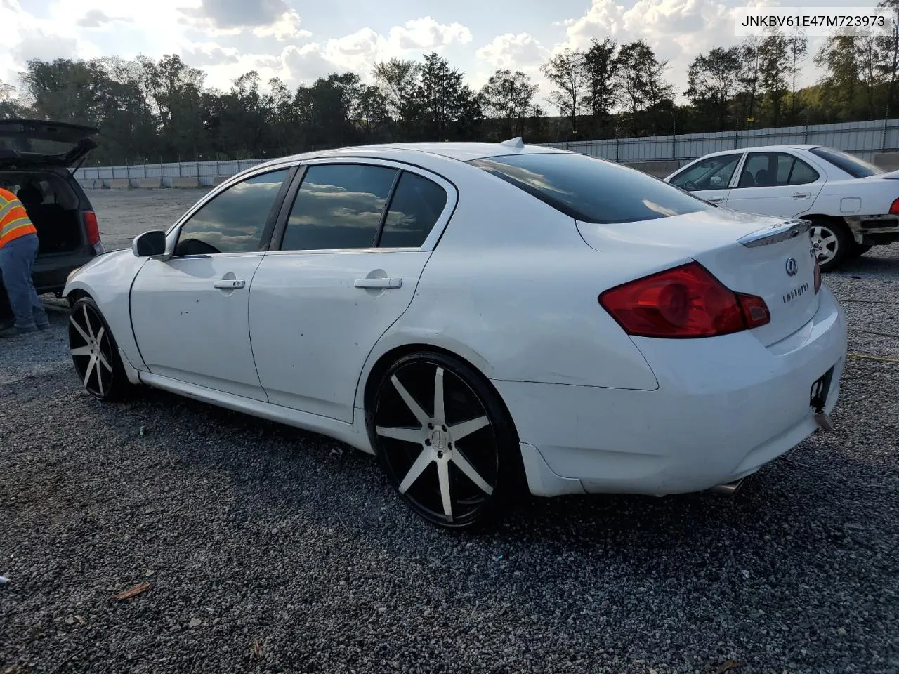 2007 Infiniti G35 VIN: JNKBV61E47M723973 Lot: 74817104