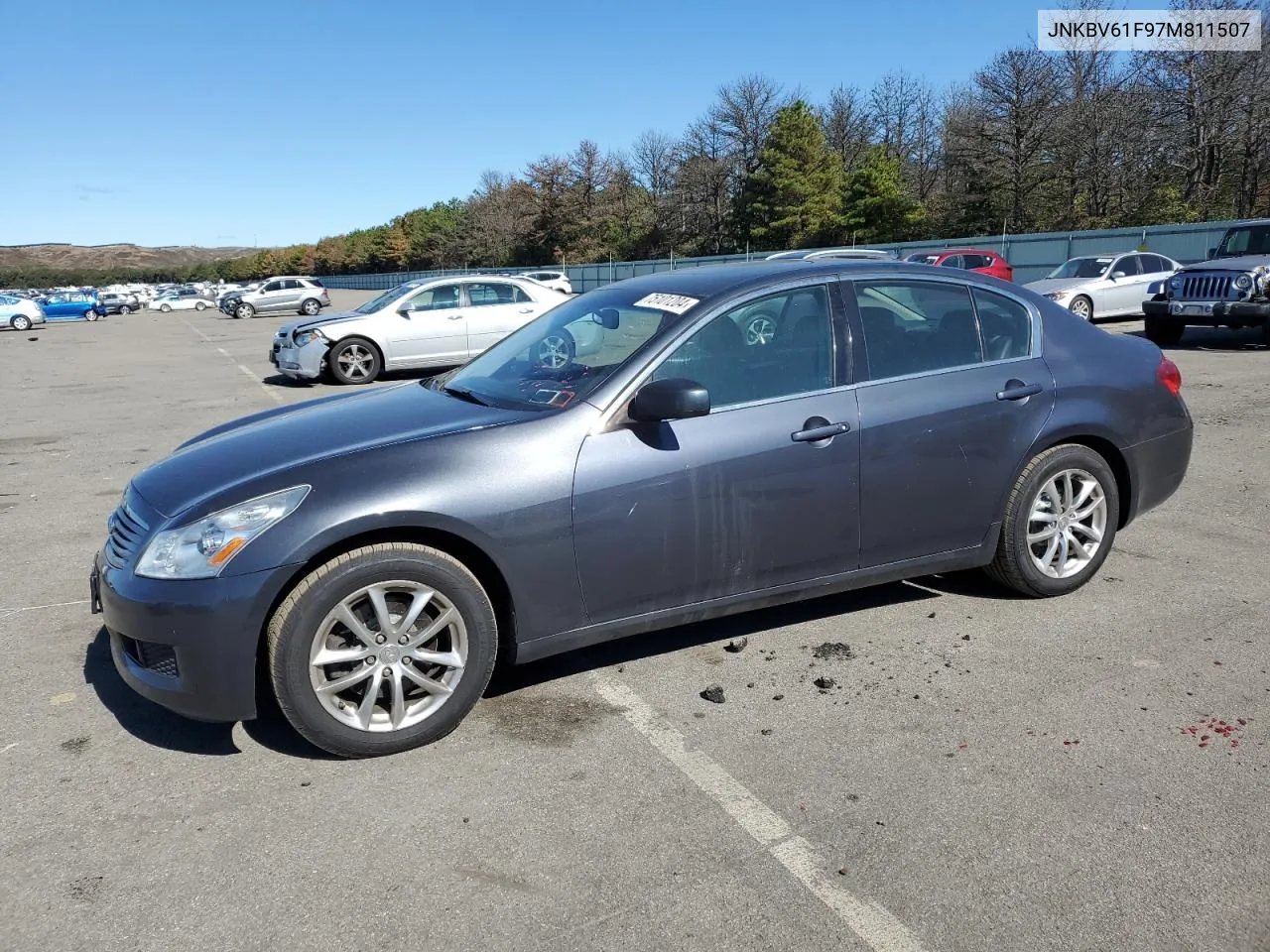 2007 Infiniti G35 VIN: JNKBV61F97M811507 Lot: 75101204