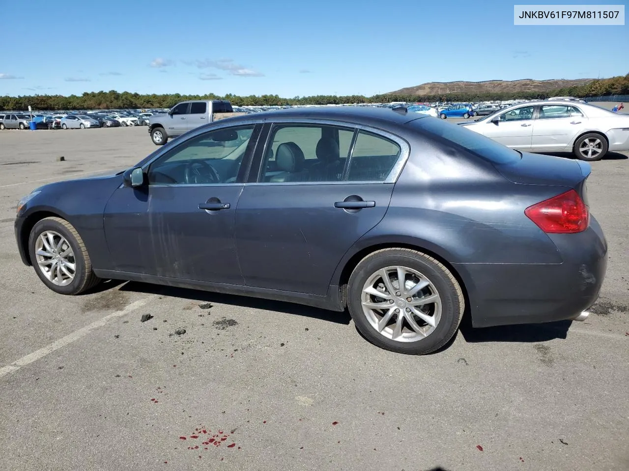 2007 Infiniti G35 VIN: JNKBV61F97M811507 Lot: 75101204