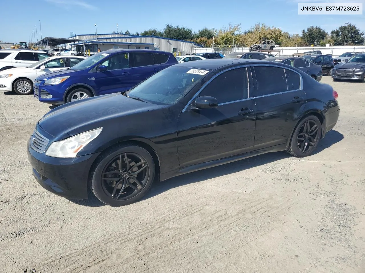 2007 Infiniti G35 VIN: JNKBV61E37M723625 Lot: 75661494