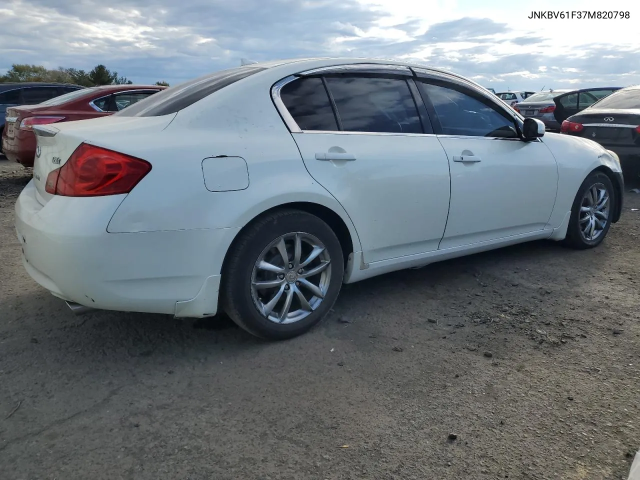 2007 Infiniti G35 VIN: JNKBV61F37M820798 Lot: 76064244