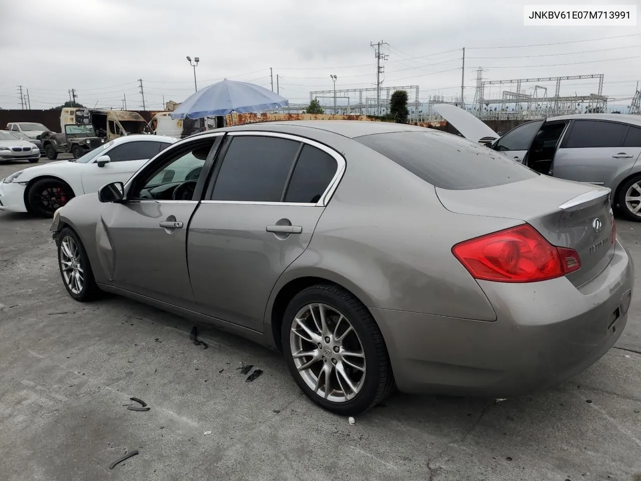 2007 Infiniti G35 VIN: JNKBV61E07M713991 Lot: 76395314