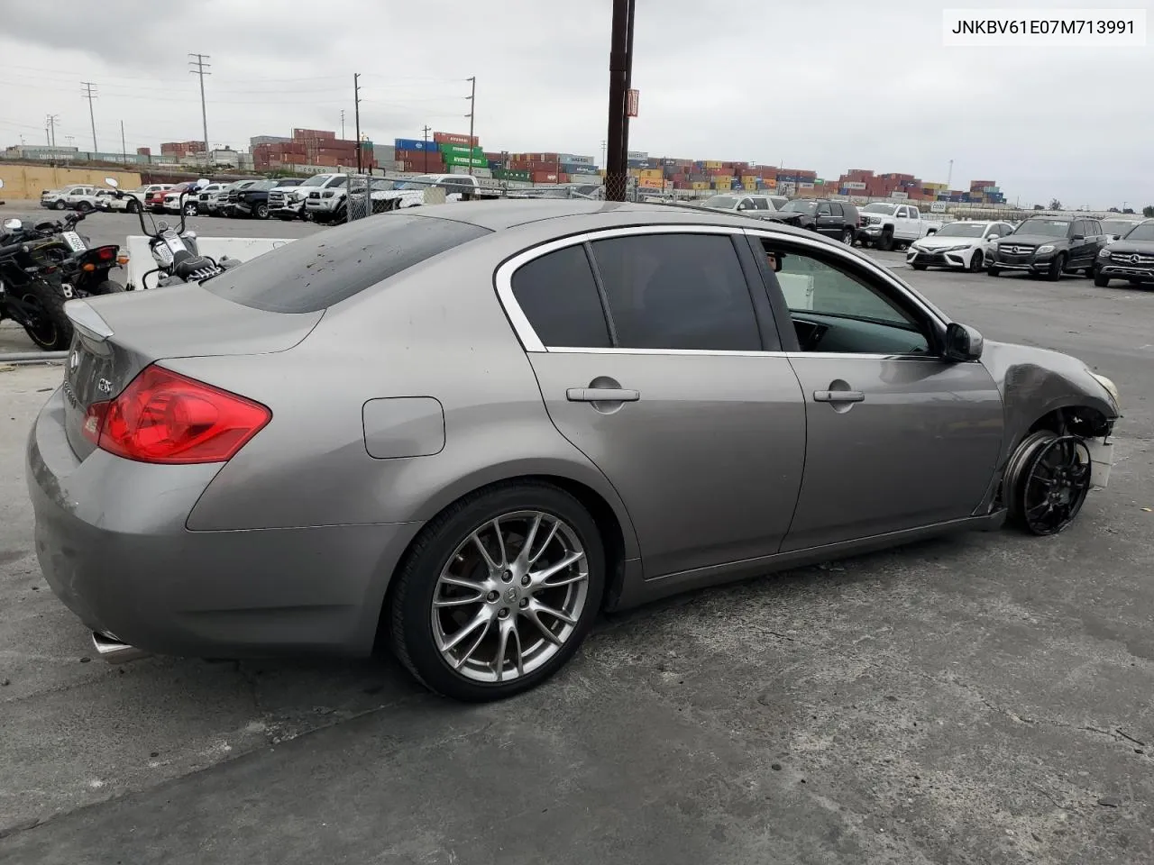 2007 Infiniti G35 VIN: JNKBV61E07M713991 Lot: 76395314