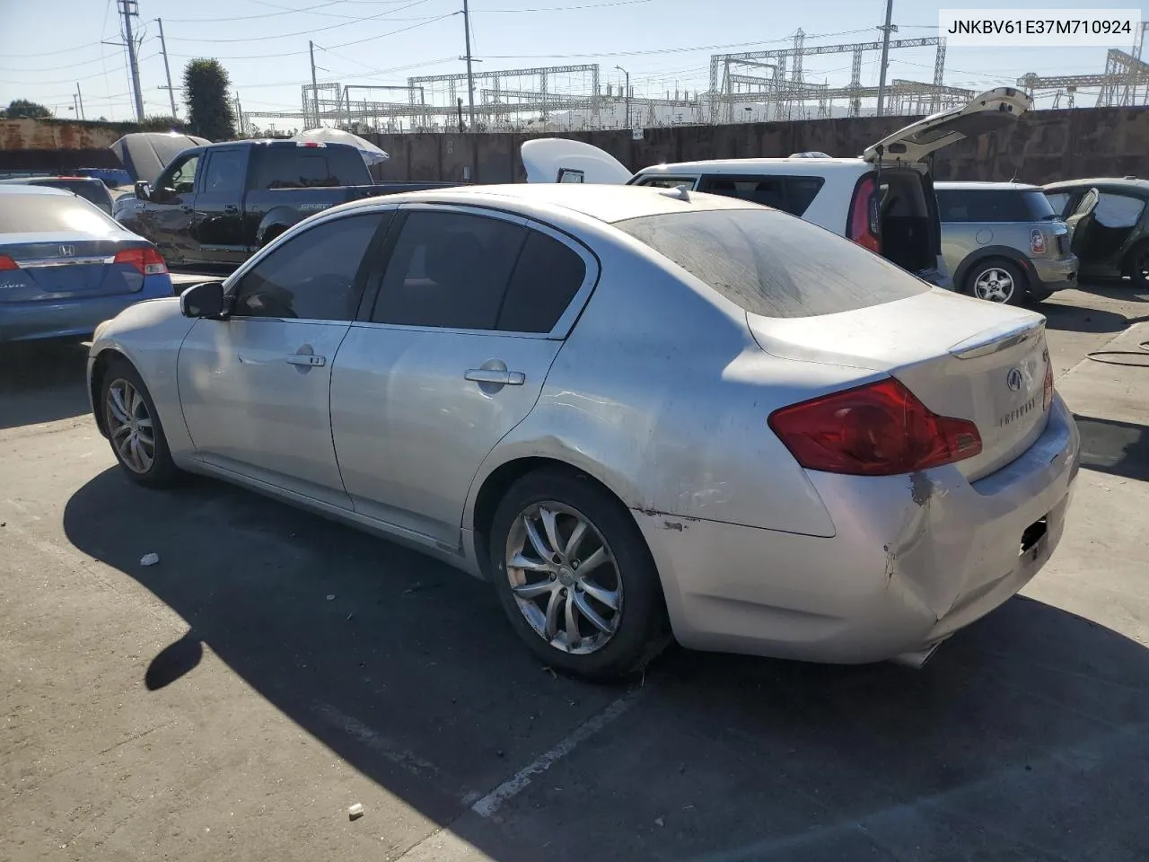 2007 Infiniti G35 VIN: JNKBV61E37M710924 Lot: 76818704