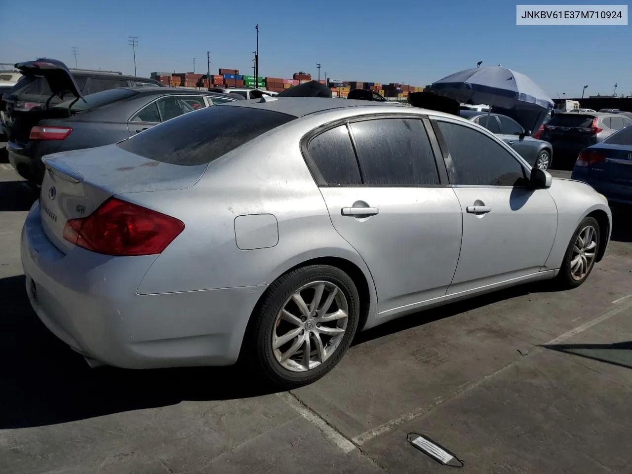 2007 Infiniti G35 VIN: JNKBV61E37M710924 Lot: 76818704