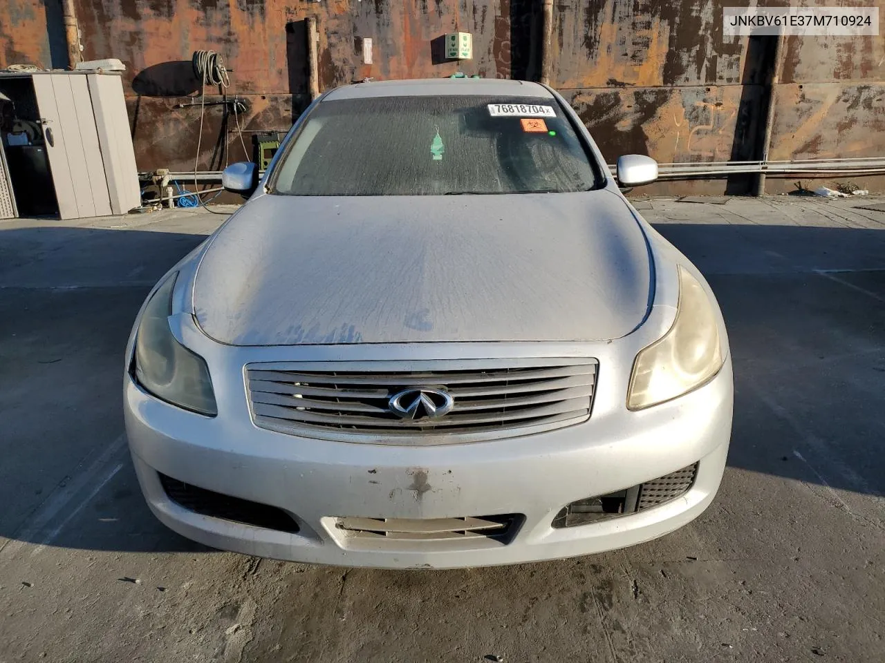 2007 Infiniti G35 VIN: JNKBV61E37M710924 Lot: 76818704