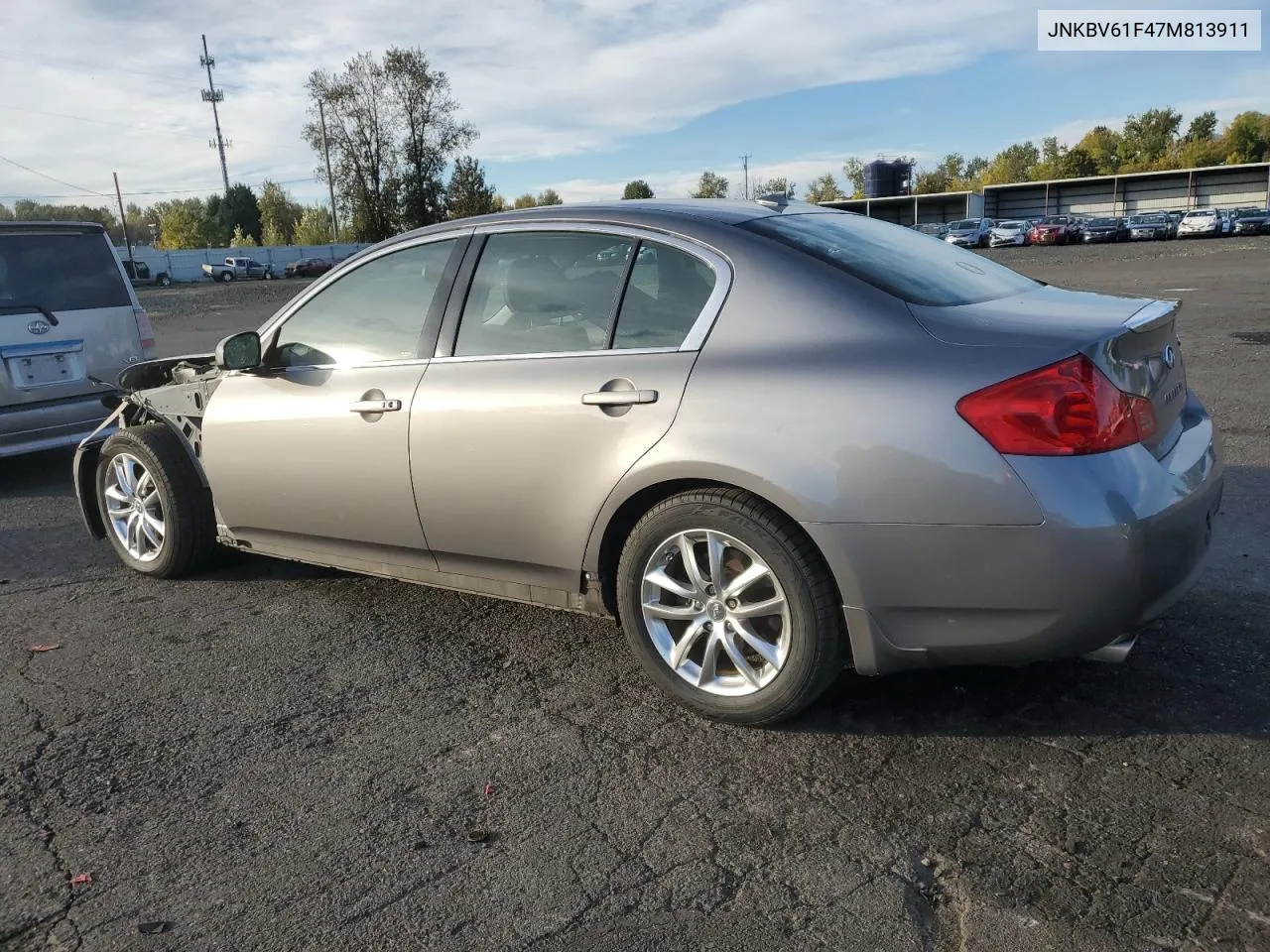 2007 Infiniti G35 VIN: JNKBV61F47M813911 Lot: 77216444