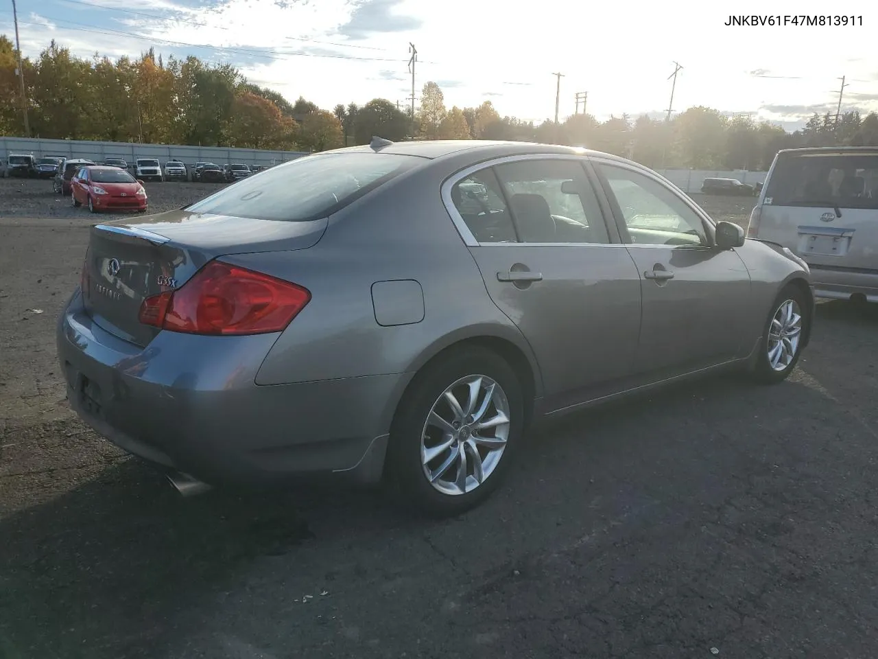 2007 Infiniti G35 VIN: JNKBV61F47M813911 Lot: 77216444