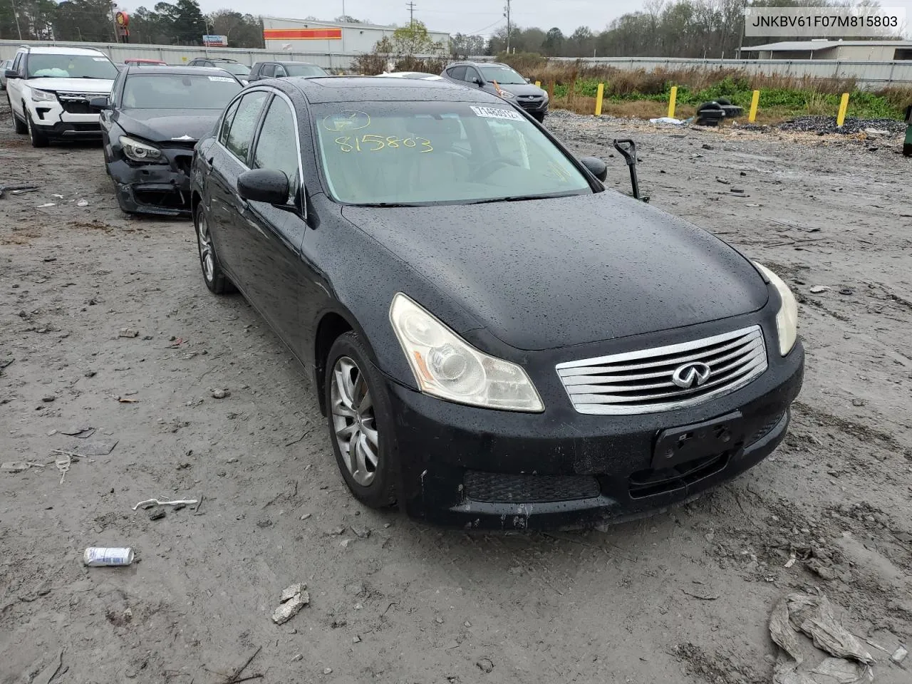 2007 Infiniti G35 VIN: JNKBV61F07M815803 Lot: 77647404