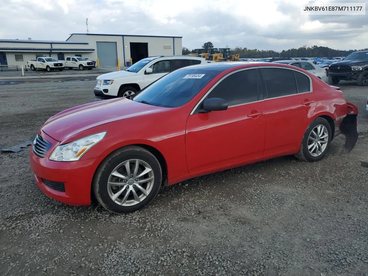 2007 Infiniti G35 VIN: JNKBV61E87M711177 Lot: 78199454