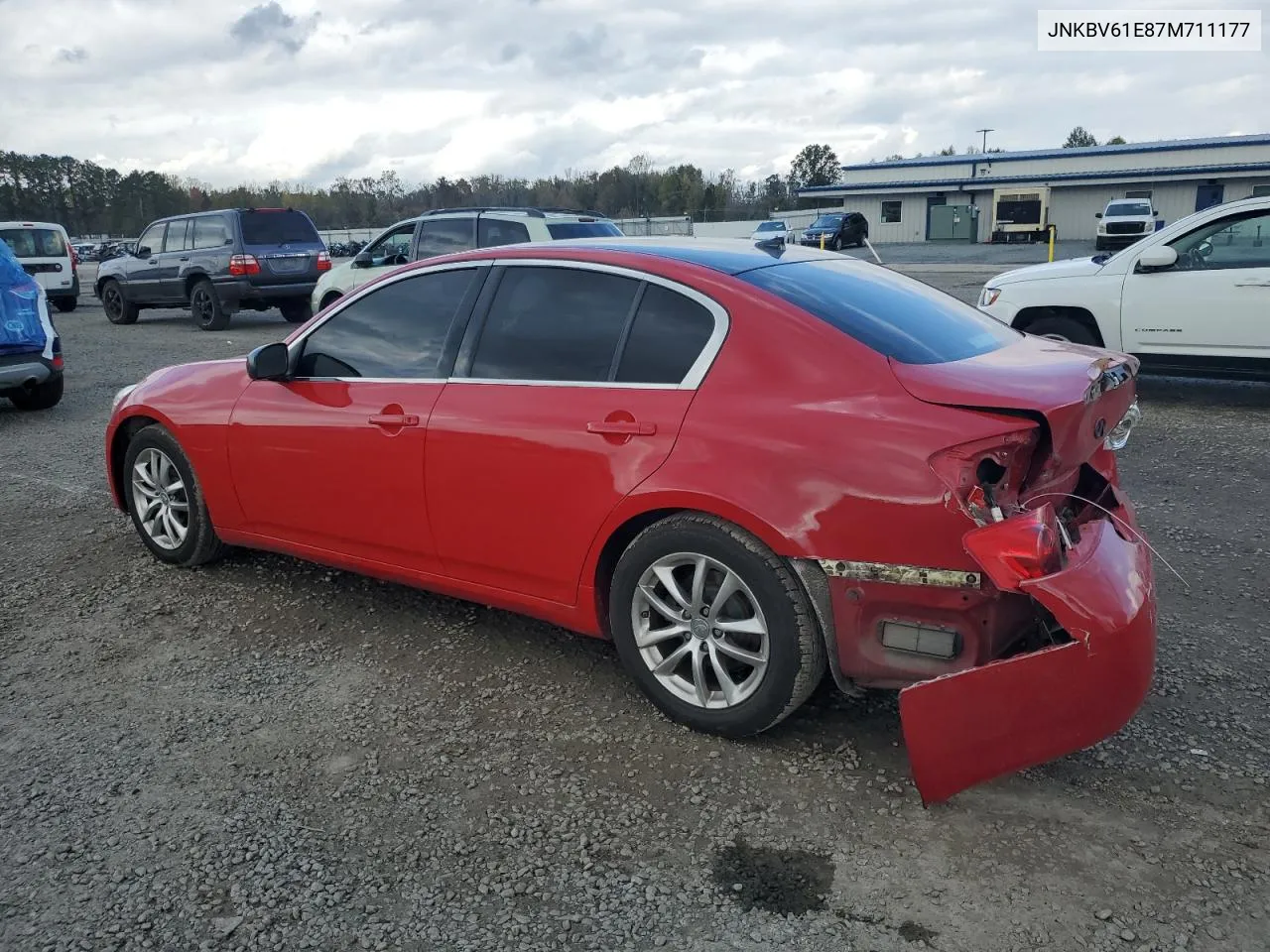 2007 Infiniti G35 VIN: JNKBV61E87M711177 Lot: 78199454