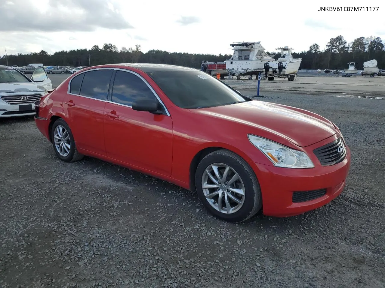 2007 Infiniti G35 VIN: JNKBV61E87M711177 Lot: 78199454