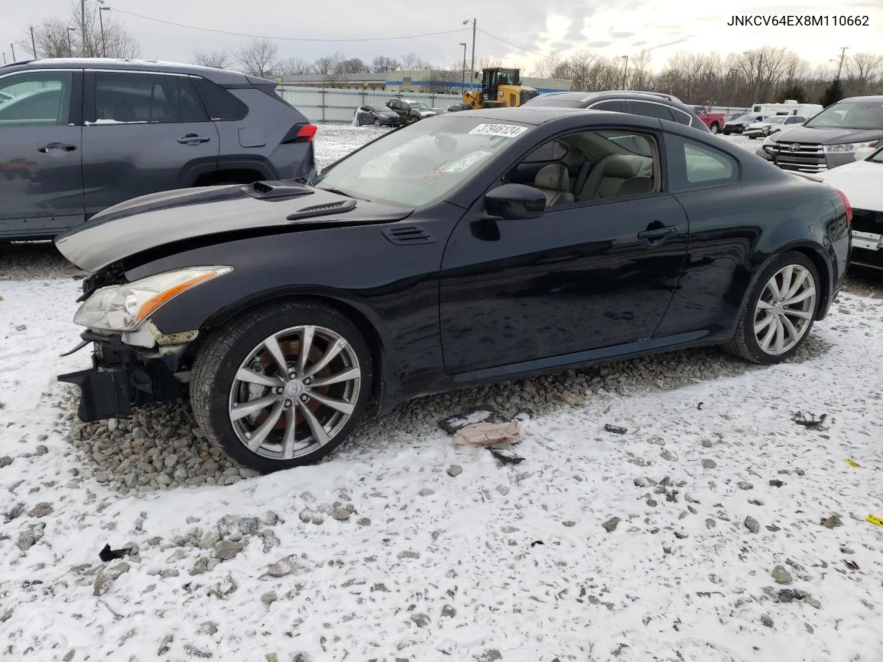 2008 Infiniti G37 Base VIN: JNKCV64EX8M110662 Lot: 37946124