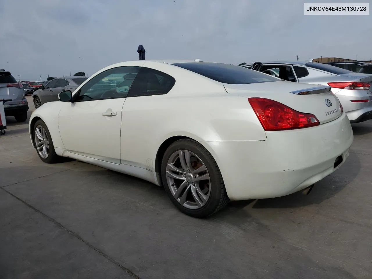 2008 Infiniti G37 Base VIN: JNKCV64E48M130728 Lot: 55823224