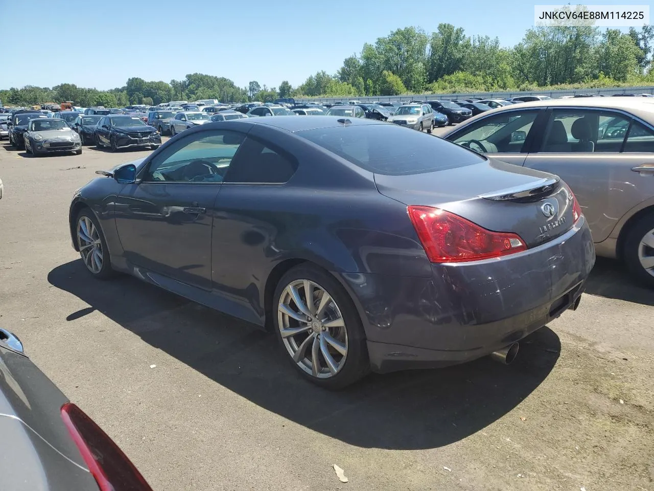 2008 Infiniti G37 Base VIN: JNKCV64E88M114225 Lot: 56732194