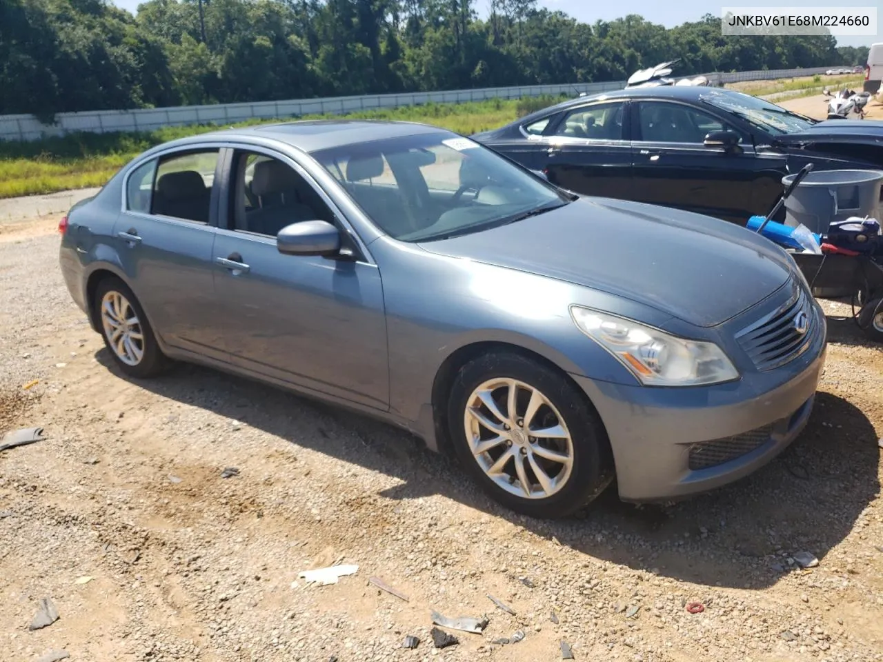 2008 Infiniti G35 VIN: JNKBV61E68M224660 Lot: 59589734