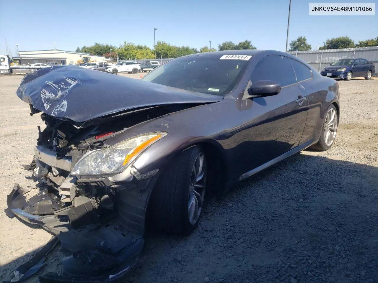 2008 Infiniti G37 Base VIN: JNKCV64E48M101066 Lot: 61509864