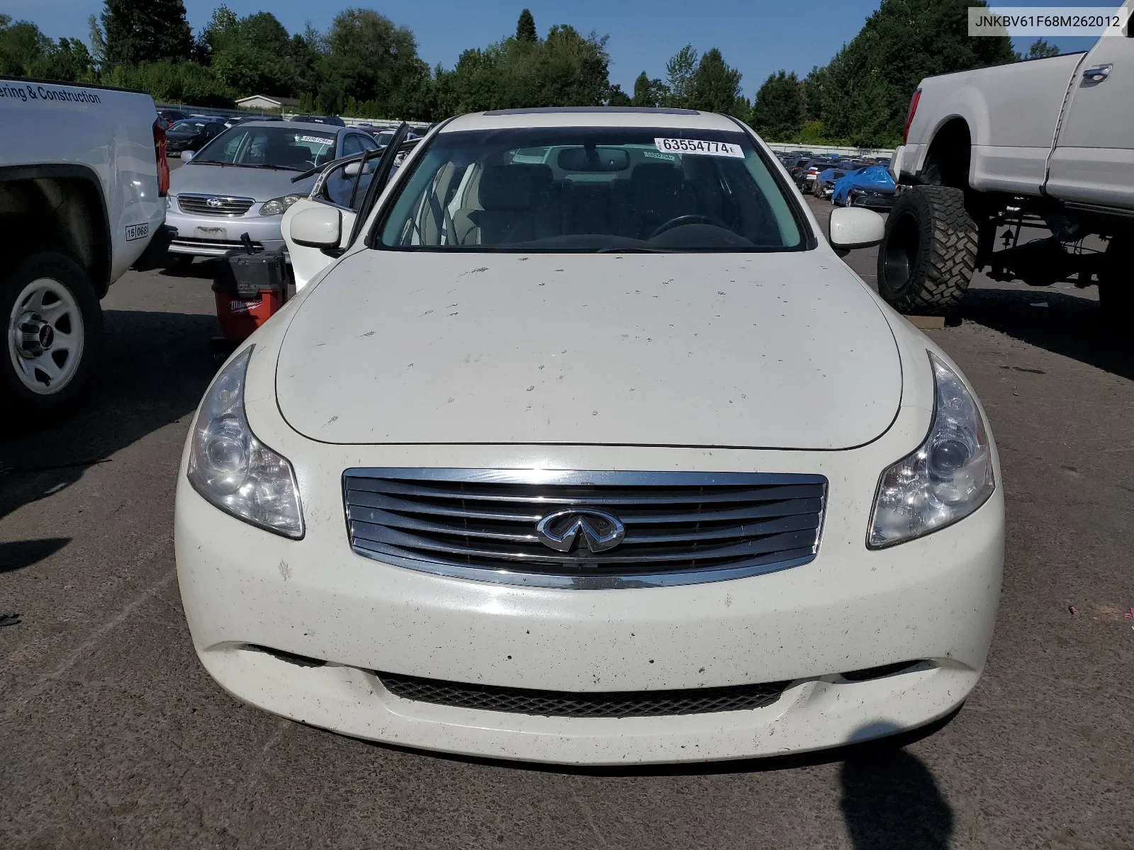 JNKBV61F68M262012 2008 Infiniti G35