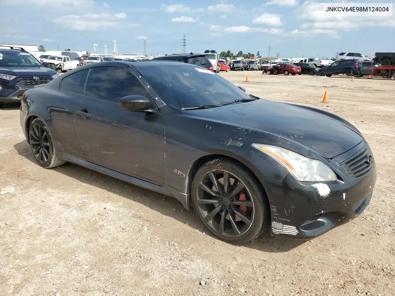 2008 Infiniti G37 Base VIN: JNKCV64E98M124004 Lot: 63674874