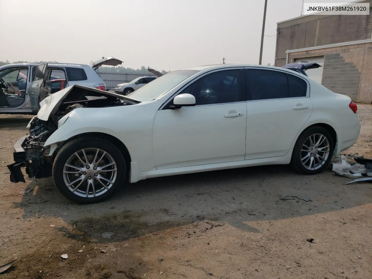 JNKBV61F38M261920 2008 Infiniti G35