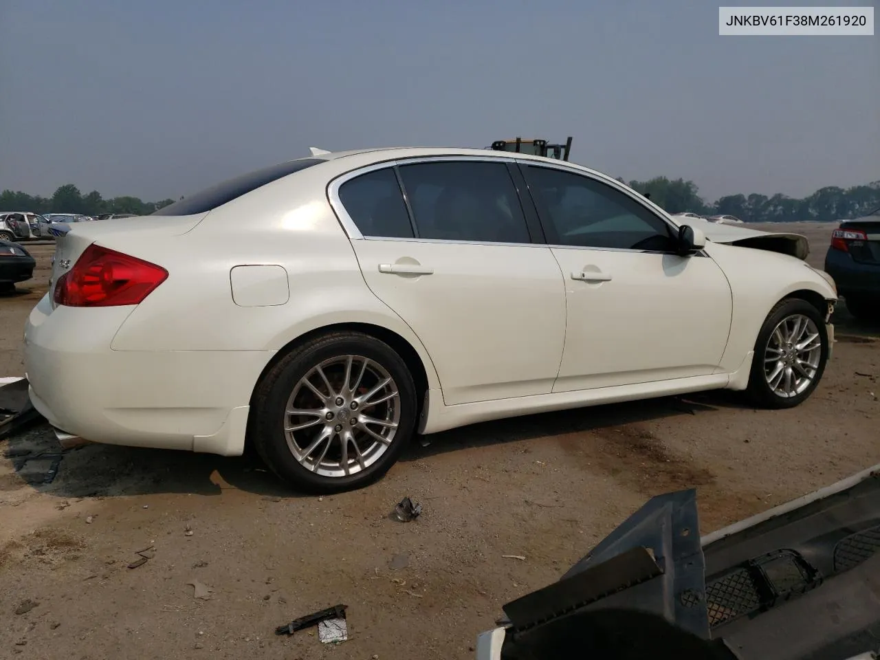 JNKBV61F38M261920 2008 Infiniti G35