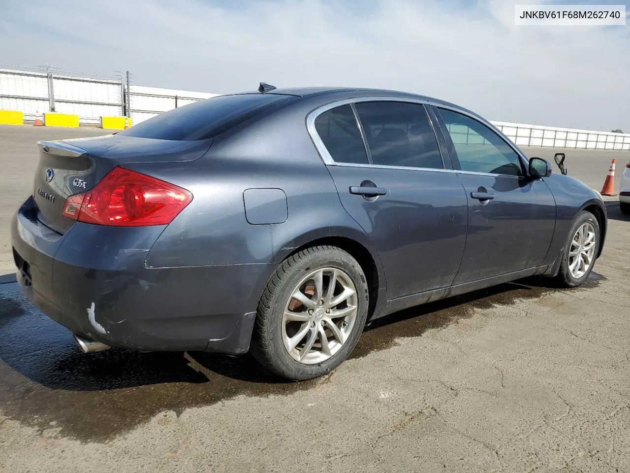 2008 Infiniti G35 VIN: JNKBV61F68M262740 Lot: 65799064