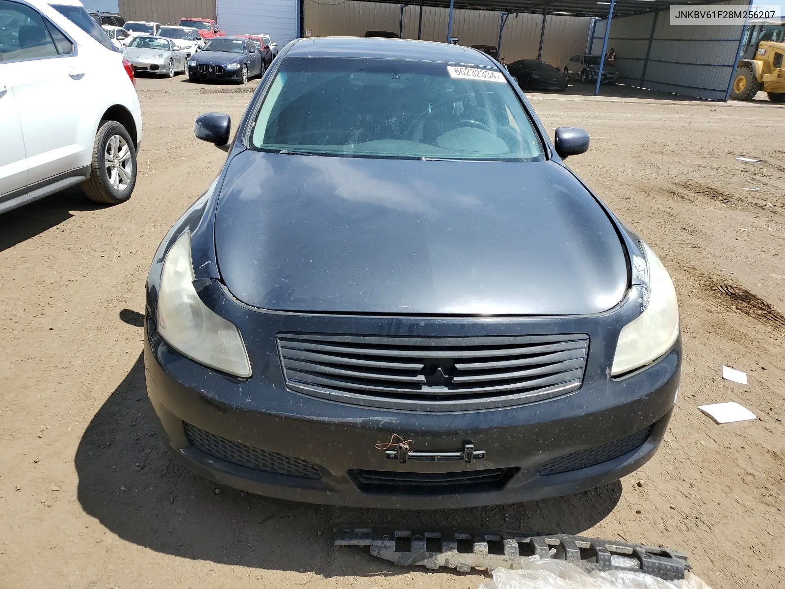 2008 Infiniti G35 VIN: JNKBV61F28M256207 Lot: 66232334