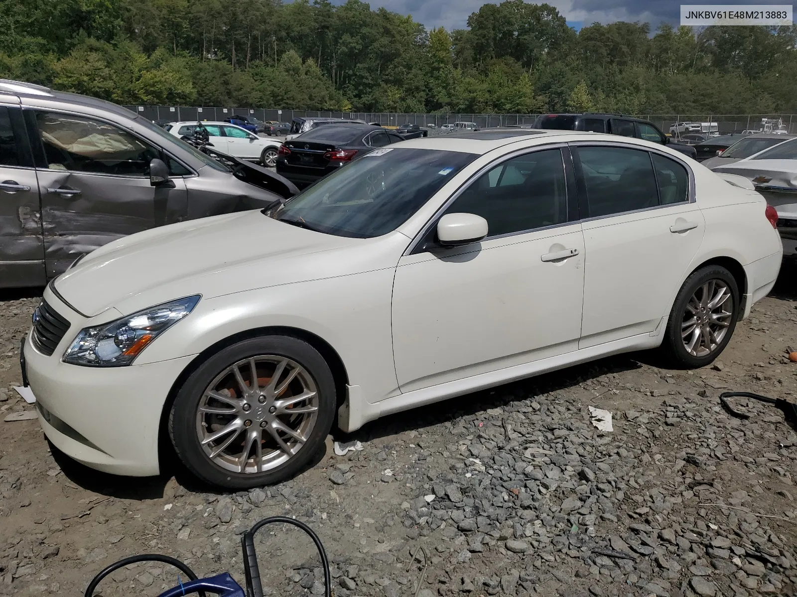 2008 Infiniti G35 VIN: JNKBV61E48M213883 Lot: 66284514