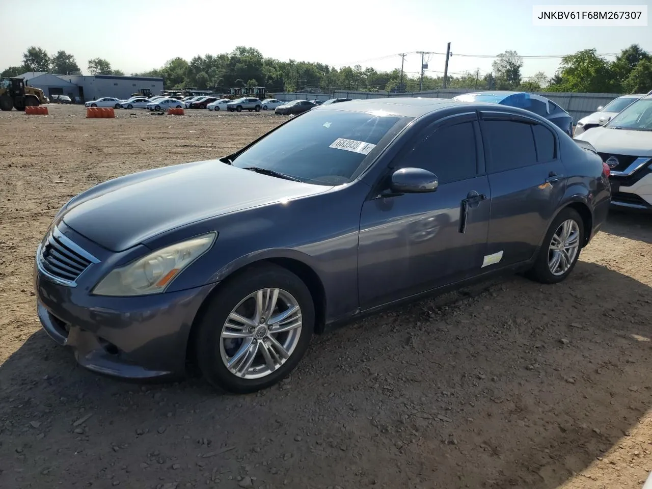 JNKBV61F68M267307 2008 Infiniti G35