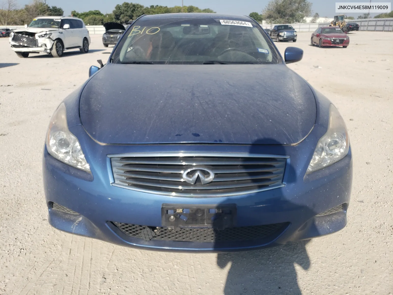 JNKCV64E58M119009 2008 Infiniti G37 Base