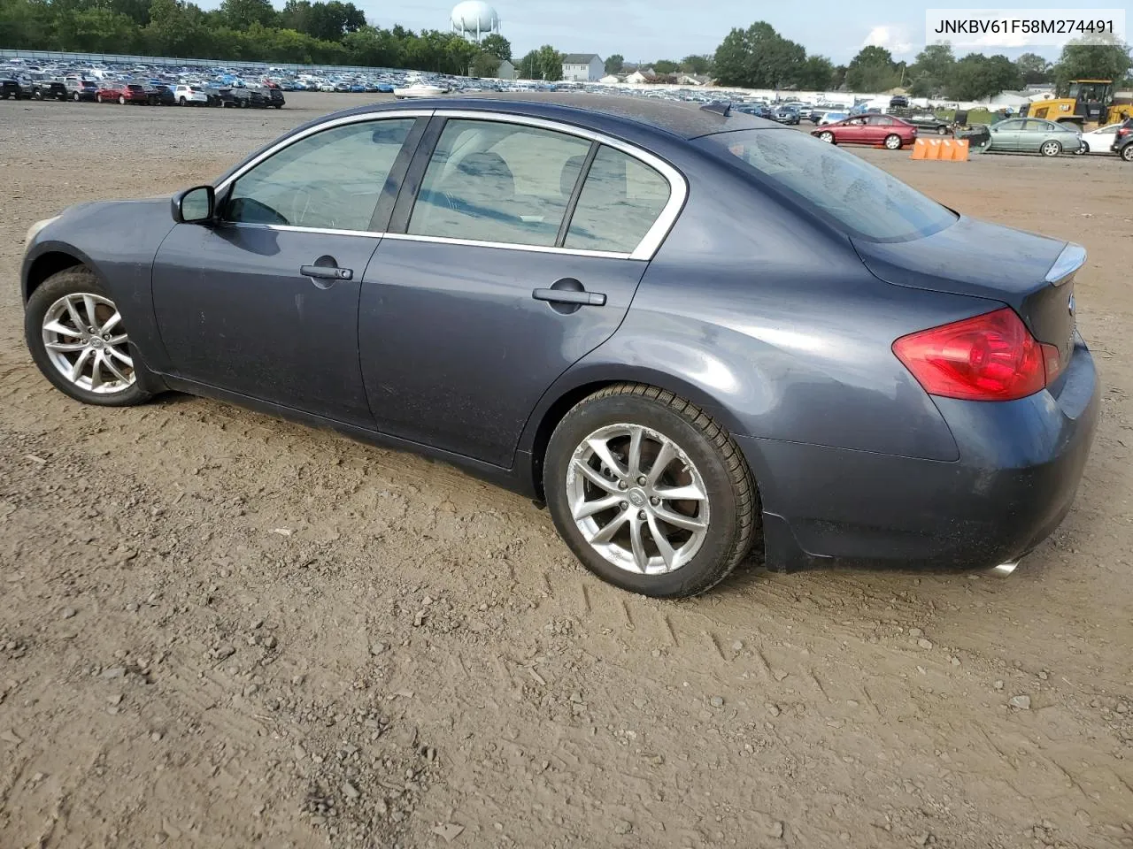 2008 Infiniti G35 VIN: JNKBV61F58M274491 Lot: 68569744